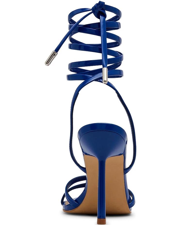 Steve Madden Neri Patent Strappy Stiletto Dress Sandals