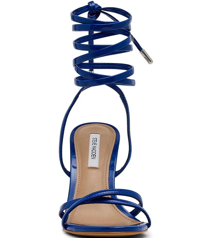 Steve Madden Neri Patent Strappy Stiletto Dress Sandals