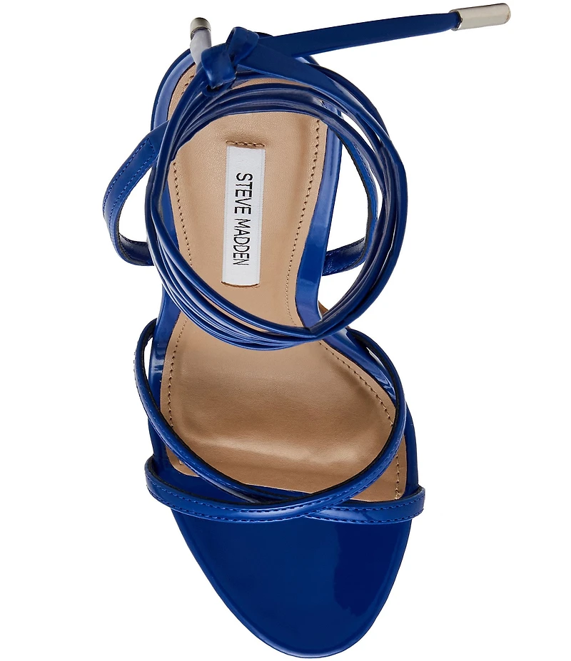 Steve Madden Neri Patent Strappy Stiletto Dress Sandals