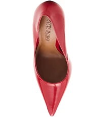 Steve Madden Noir Leather Pointed Toe Stiletto Pumps