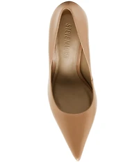 Steve Madden Noir Leather Pointed Toe Stiletto Pumps
