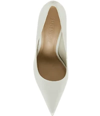 Steve Madden Noir Leather Pointed Toe Stiletto Pumps