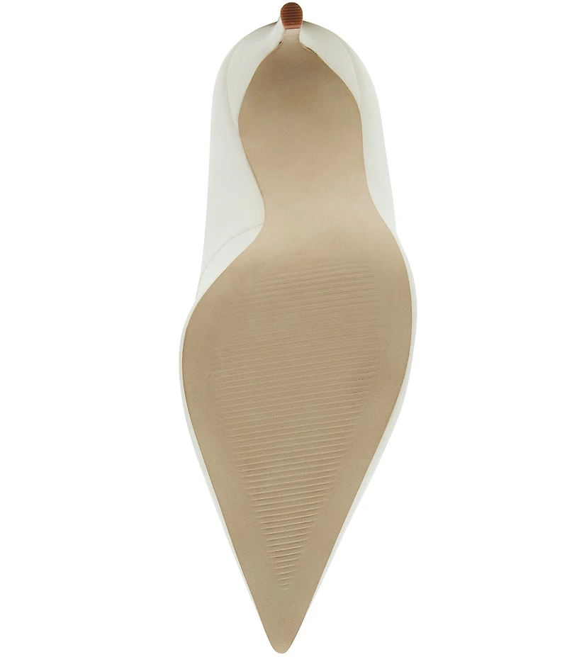 Steve Madden Noir Leather Pointed Toe Stiletto Pumps