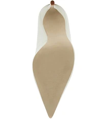 Steve Madden Noir Leather Pointed Toe Stiletto Pumps