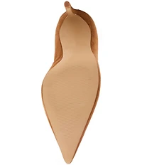 Steve Madden Noir Suede Pointed Toe Stiletto Pumps