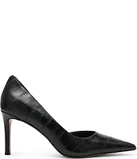 Steve Madden Nula Embossed Pointed Toe d'Orsay Pumps