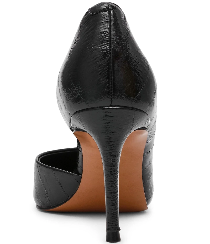 Steve Madden Nula Embossed Pointed Toe d'Orsay Pumps