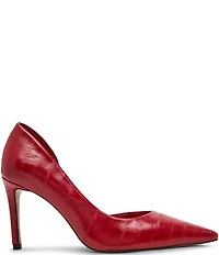 Steve Madden Nula Embossed Pointed Toe d'Orsay Pumps