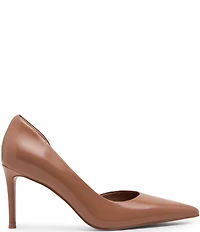 Steve Madden Nula Leather Pointed Toe d'Orsay Pumps