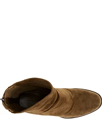 Steve Madden Obsession Suede Block Heel Booties