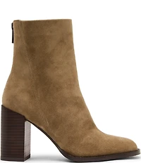 Steve Madden Obsession Suede Block Heel Booties