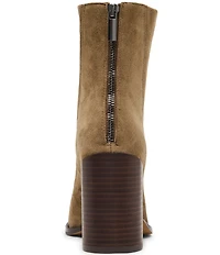 Steve Madden Obsession Suede Block Heel Booties