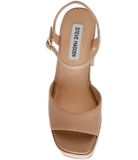 Steve Madden Odina Nappa Leather Platform Sandals
