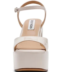 Steve Madden Odina Patent Block Heel Platform Sandals