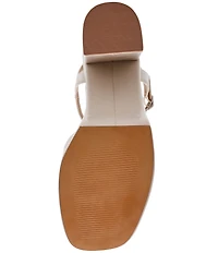 Steve Madden Odina Patent Block Heel Platform Sandals