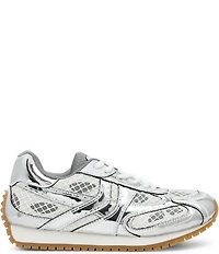Steve Madden Pager Mesh Low Top Sneakers
