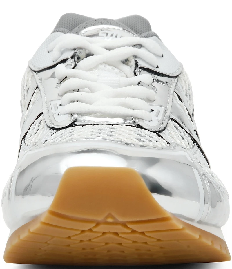 Steve Madden Pager Mesh Low Top Sneakers