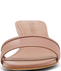 Steve Madden Patsy-M Mesh Kitten Heel Dress Slide Sandals
