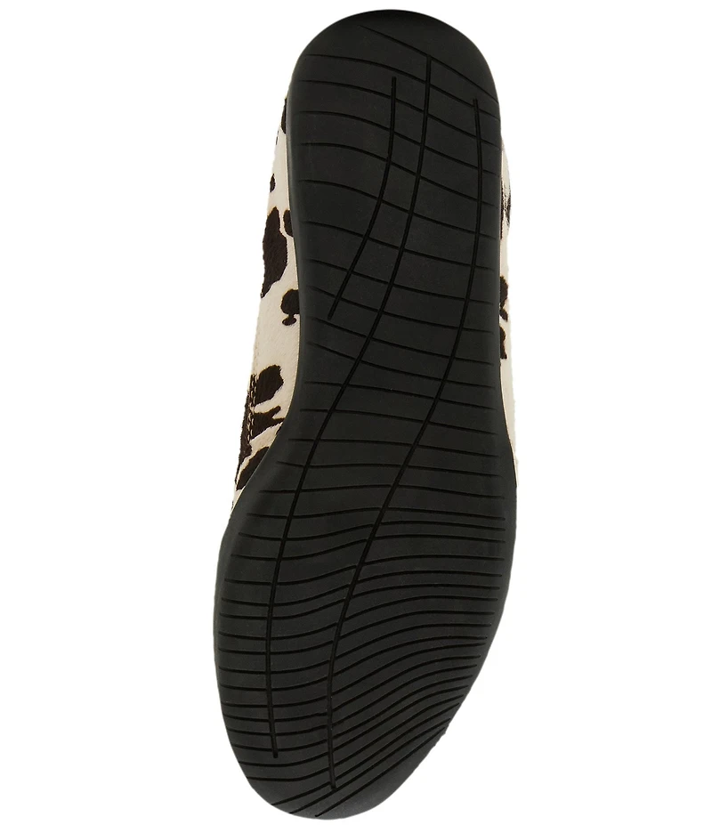 Steve Madden Paxtin Cow Print Haircalf High-Top Sneakers