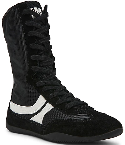 Steve Madden Paxtin Suede High-Top Sport Sneakers