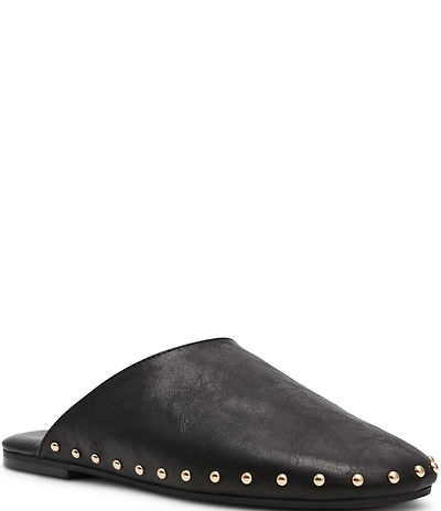 Steve Madden Pearson Leather Studded Clogs