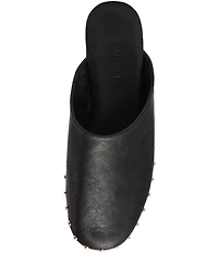 Steve Madden Pearson Leather Studded Clogs