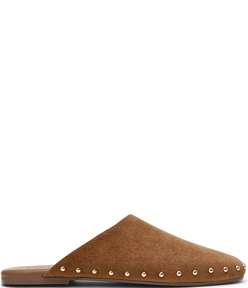 Steve Madden Pearson Suede Studded Clogs