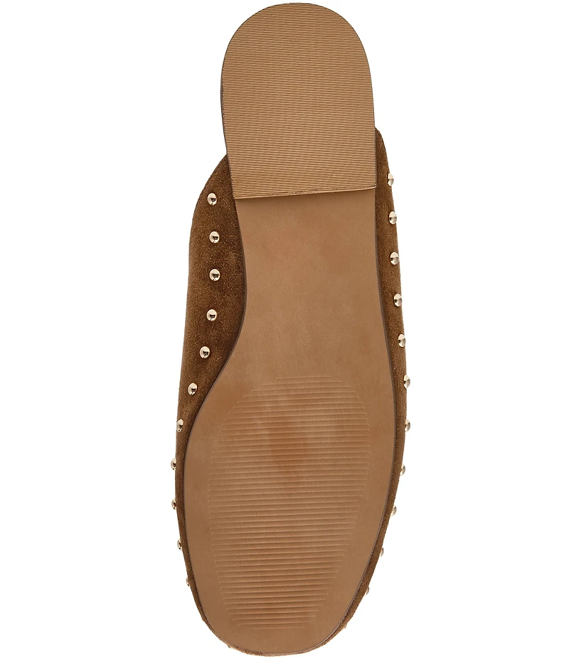 Steve Madden Pearson Suede Studded Clogs
