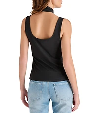 Steve Madden Percy Halter Neck Sleeveless Top