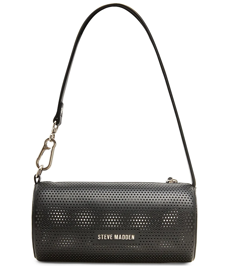 Steve Madden Perforated Barrel Shoulder Bag