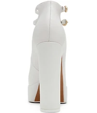 Steve Madden Peyton Leather Mary Jane Platform Pumps