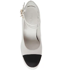 Steve Madden Peyton Leather Mary Jane Platform Pumps