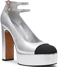 Steve Madden Peyton Leather Mary Jane Platform Pumps