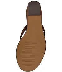 Steve Madden Playing Suede Wedge Thong Sandals