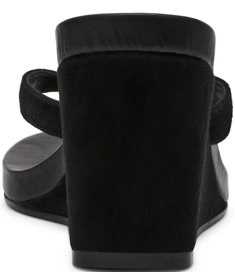 Steve Madden Playing Suede Wedge Thong Sandals