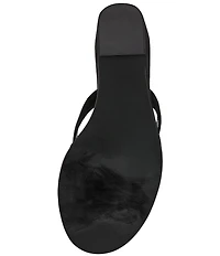 Steve Madden Playing Suede Wedge Thong Sandals