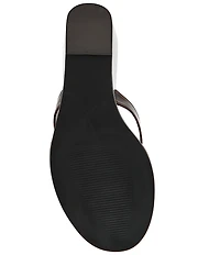 Steve Madden Playing Tortoise Wedge Thong Sandals