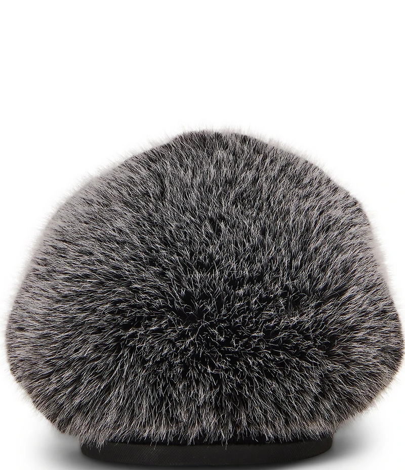 Steve Madden Poof Faux Fur Slippers