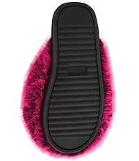 Steve Madden Poof Faux Fur Slippers