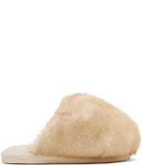 Steve Madden Poof Faux Fur Slippers