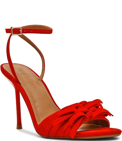 Steve Madden Porsha Suede Bow Detail Dress Sandals