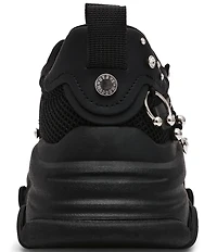 Steve Madden Possession Stud and Piercing Hardware Chunky Sneakers