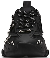 Steve Madden Possession Stud and Piercing Hardware Chunky Sneakers