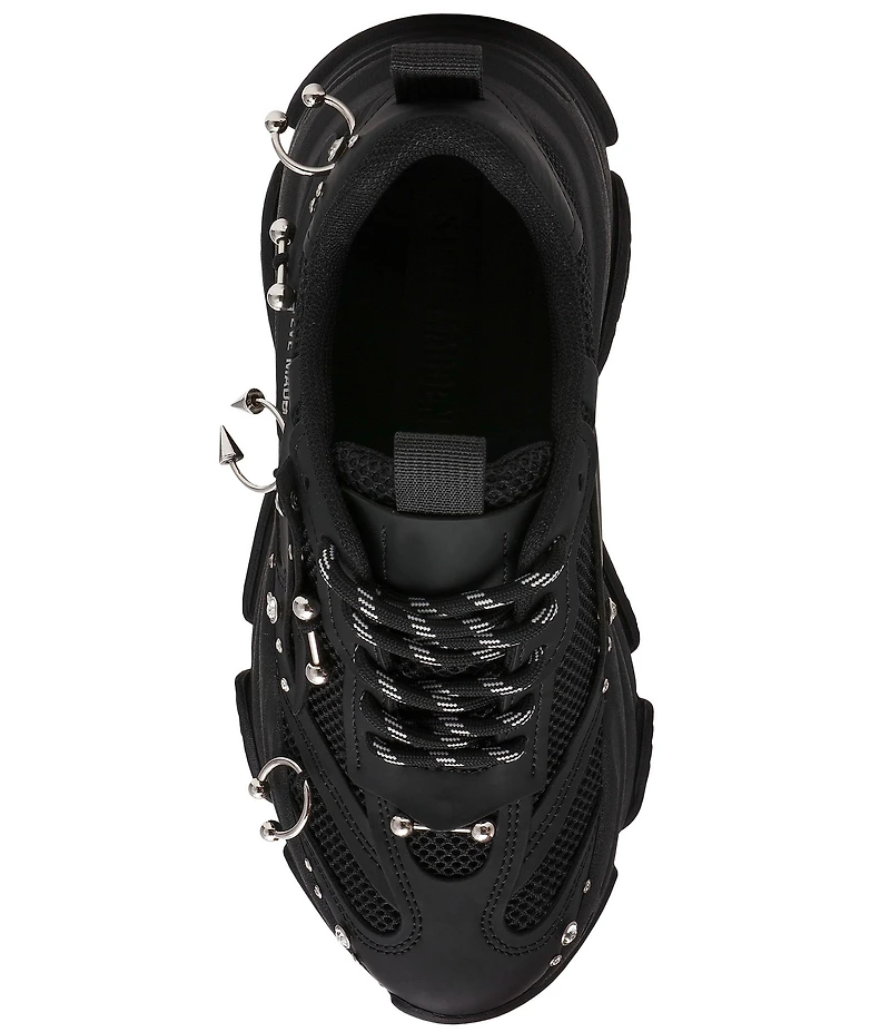 Steve Madden Possession Stud and Piercing Hardware Chunky Sneakers