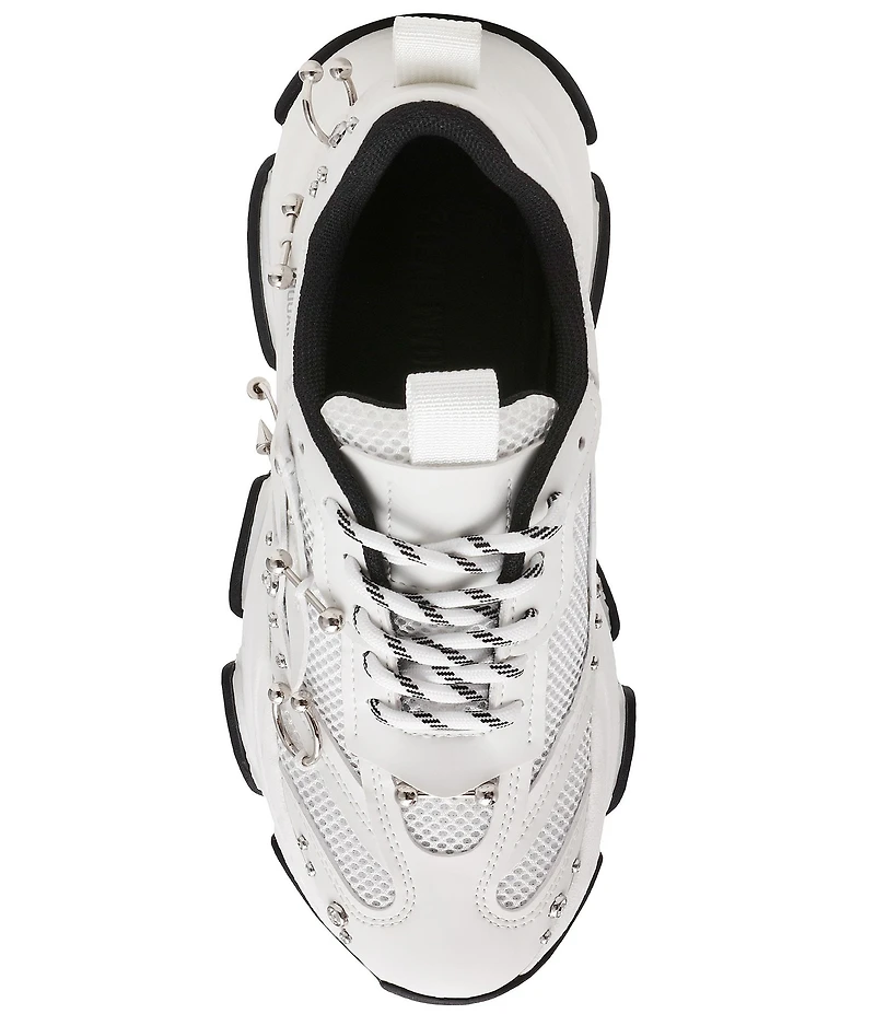 Steve Madden Possession Stud and Piercing Hardware Chunky Sneakers