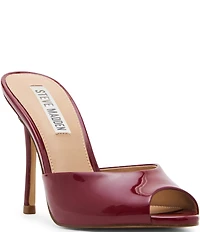 Steve Madden Priya Patent Leather Dress Slide Sandals
