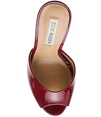 Steve Madden Priya Patent Leather Dress Slide Sandals