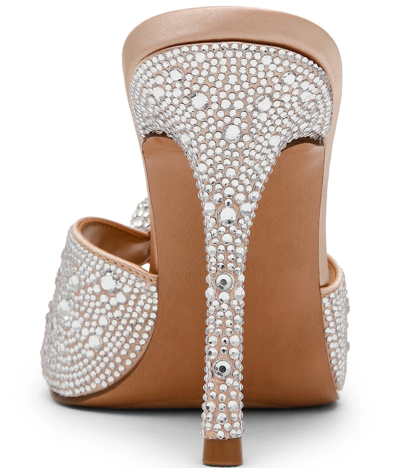 Steve Madden Priya Rhinestone Dress Slide Sandals