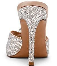 Steve Madden Priya Rhinestone Dress Slide Sandals