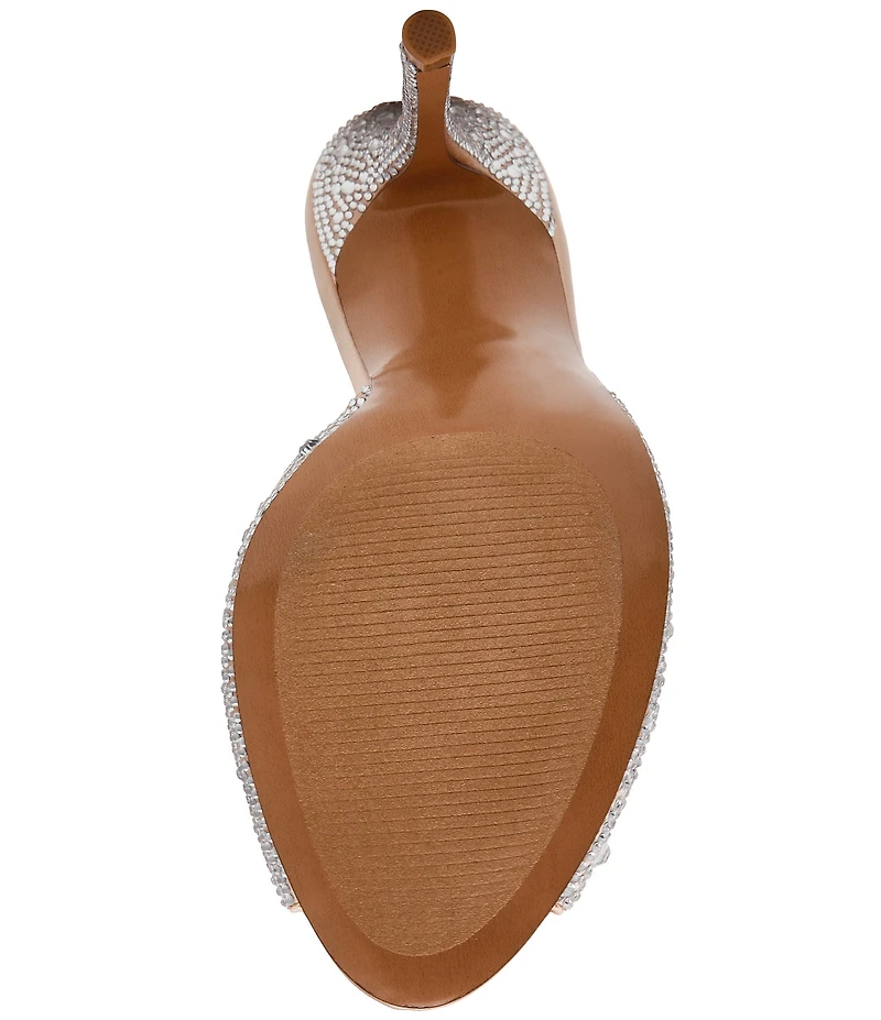 Steve Madden Priya Rhinestone Dress Slide Sandals